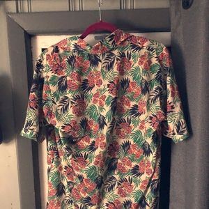 penguin Hawaiian shirt polyester